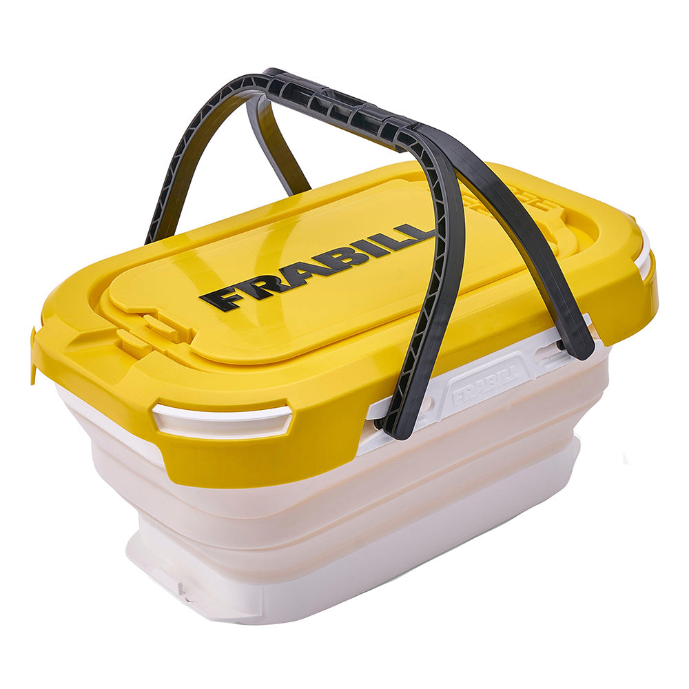Frabill Collapsible Bait Bucket wAerator FRBBC6A