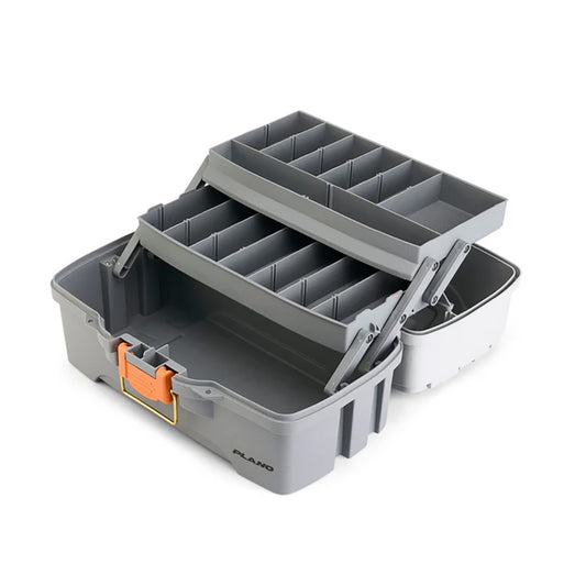 Plano TwoTray Tackle Box Light GreyDark Grey P000403