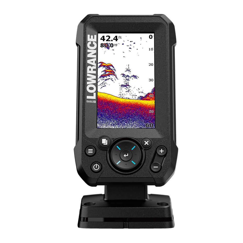 Lowrance Eagle 4x Sonar Fish Finder with Bullet Transducer