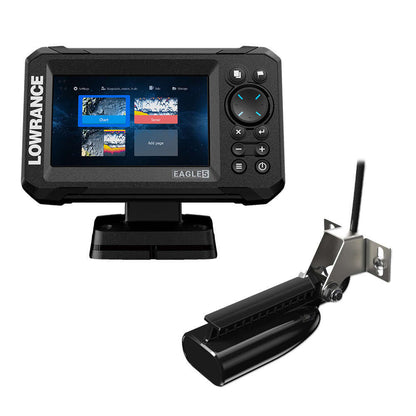 Lowrance Eagle 5 Fish Finder Combo | SplitShot HD