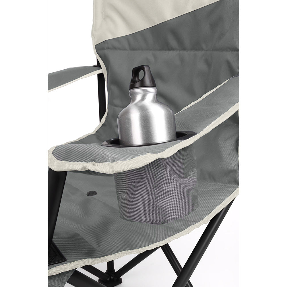 Coleman Big  Tall Quad Camping Chair  Grey 2178363