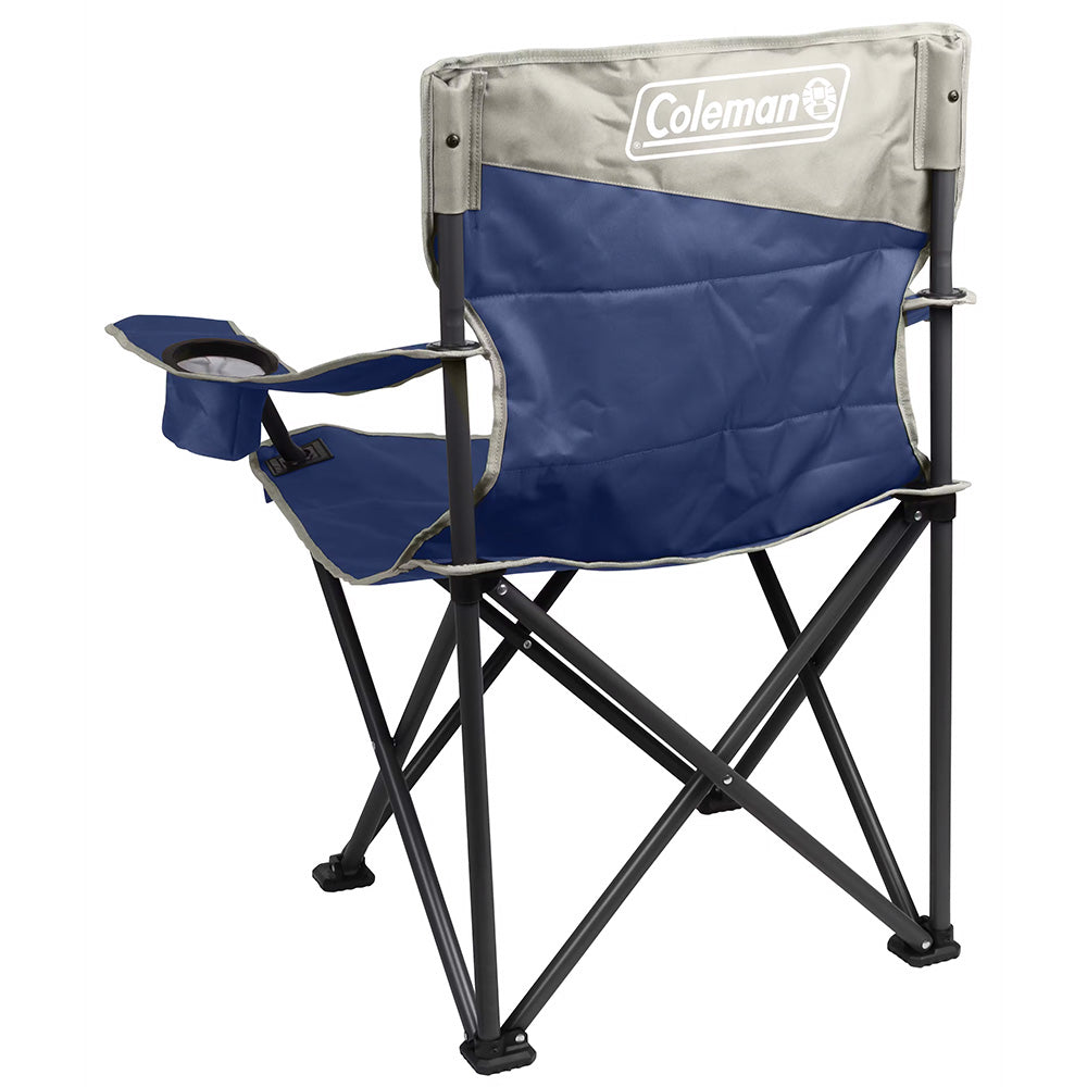 Coleman Big  Tall Quad Camping Chair  Skyfall Blue 2174440