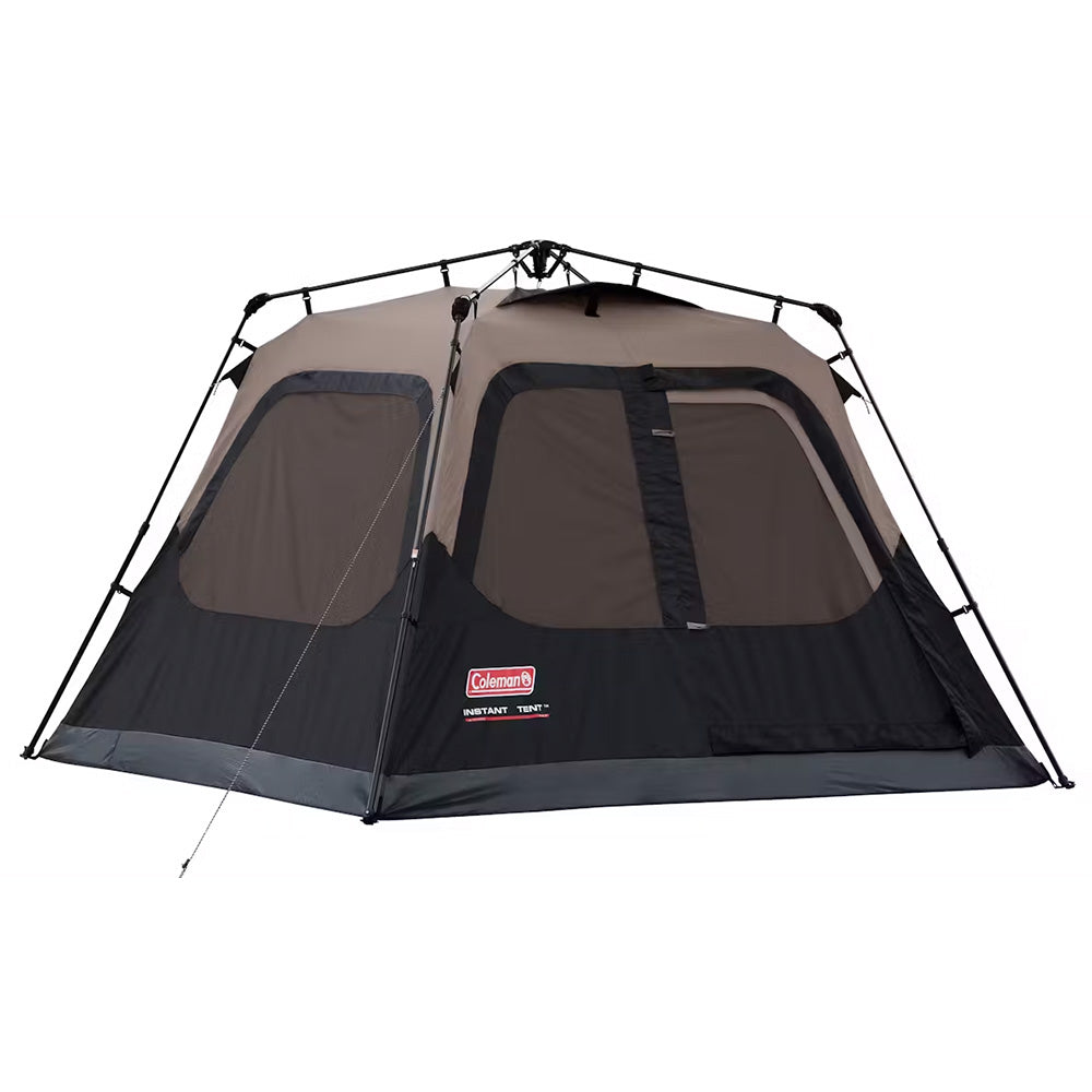 Coleman 4Person Cabin Camping Tent wInstant Setup  Black 2206916