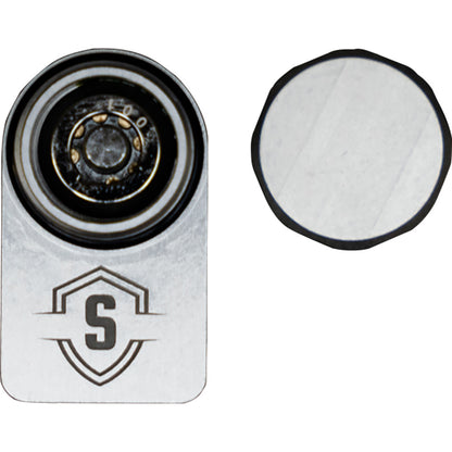Secure Outdoors Elite Lock  Single  Universal  Silver SOELSUNSV