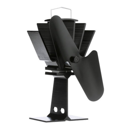 Ecofan by Caframo Original Heat Powered Stove Fan  Black Blade 800CAXBX