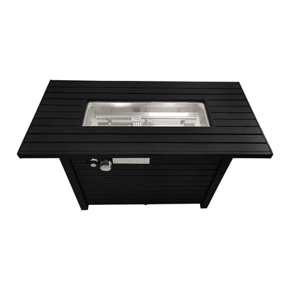 25" H x 42" W Steel Outdoor Fire Pit