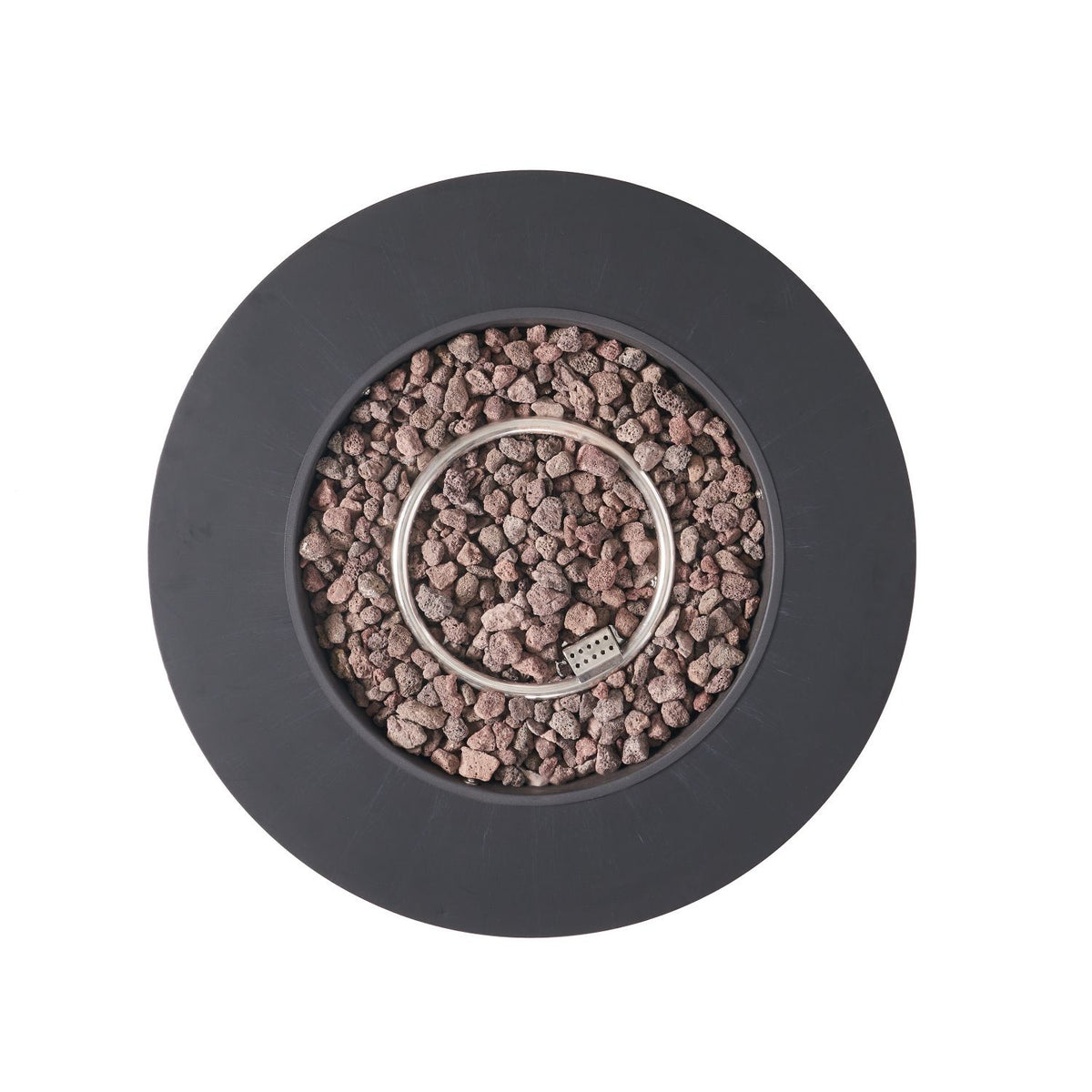 32" Patio 40,000 BTU Round Iron Propane Fire Pit