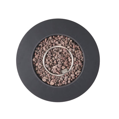 32" Patio 40,000 BTU Round Iron Propane Fire Pit