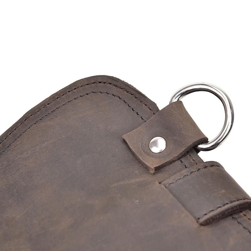 The Gustav Messenger Bag — Large Capacity Vintage Leather Messenger Bag