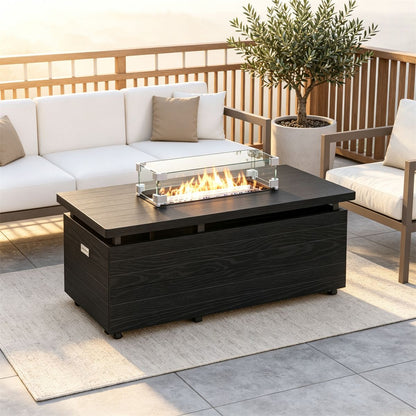 50000 BTU Outdoor Propane Fire Pit Table