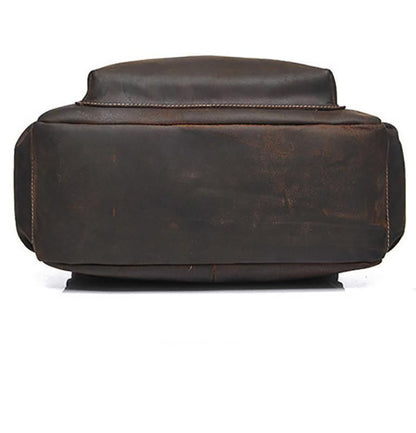 The Helka Backpack — Genuine Vintage Leather Backpack