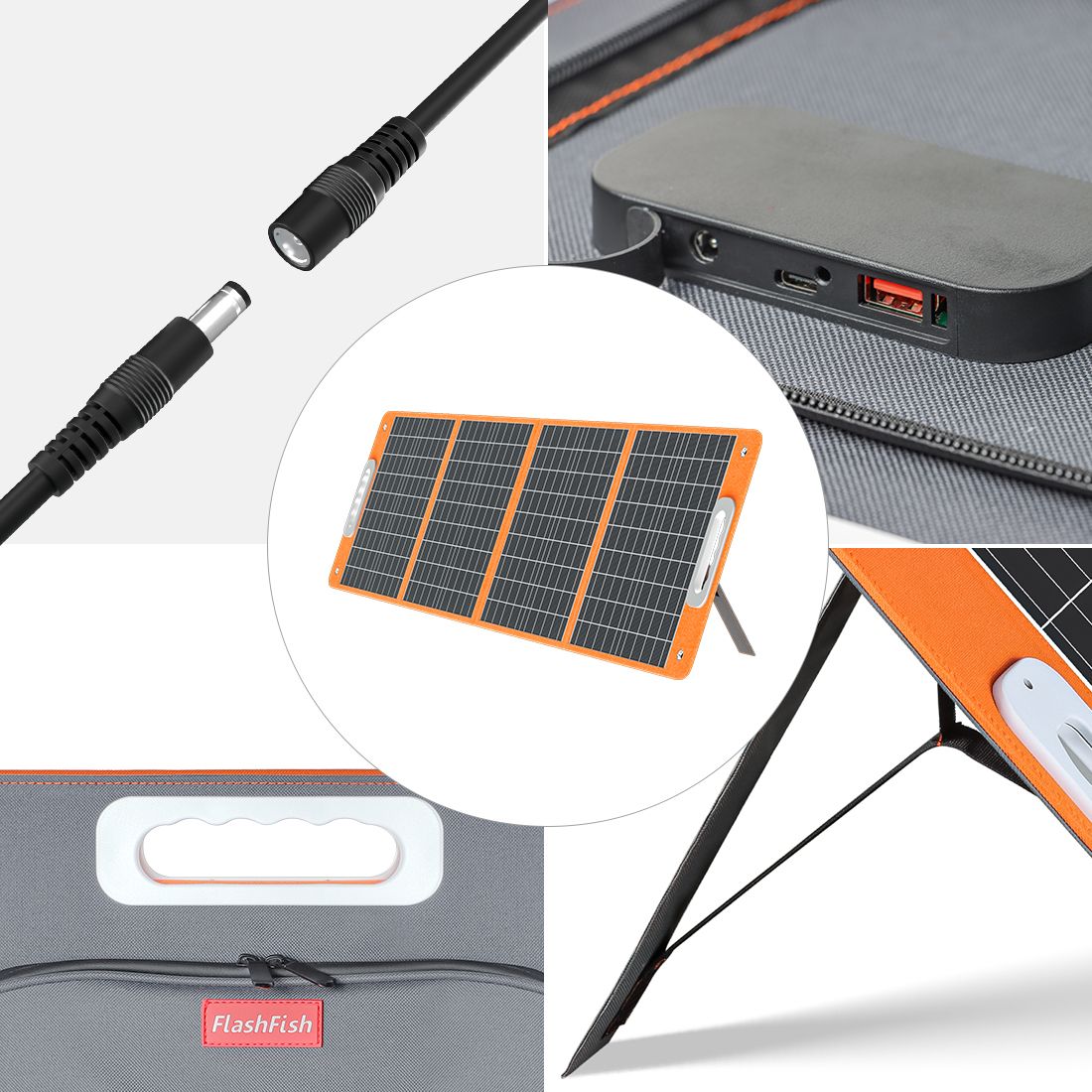 300W Power Station &100W Foldable Solar Panel