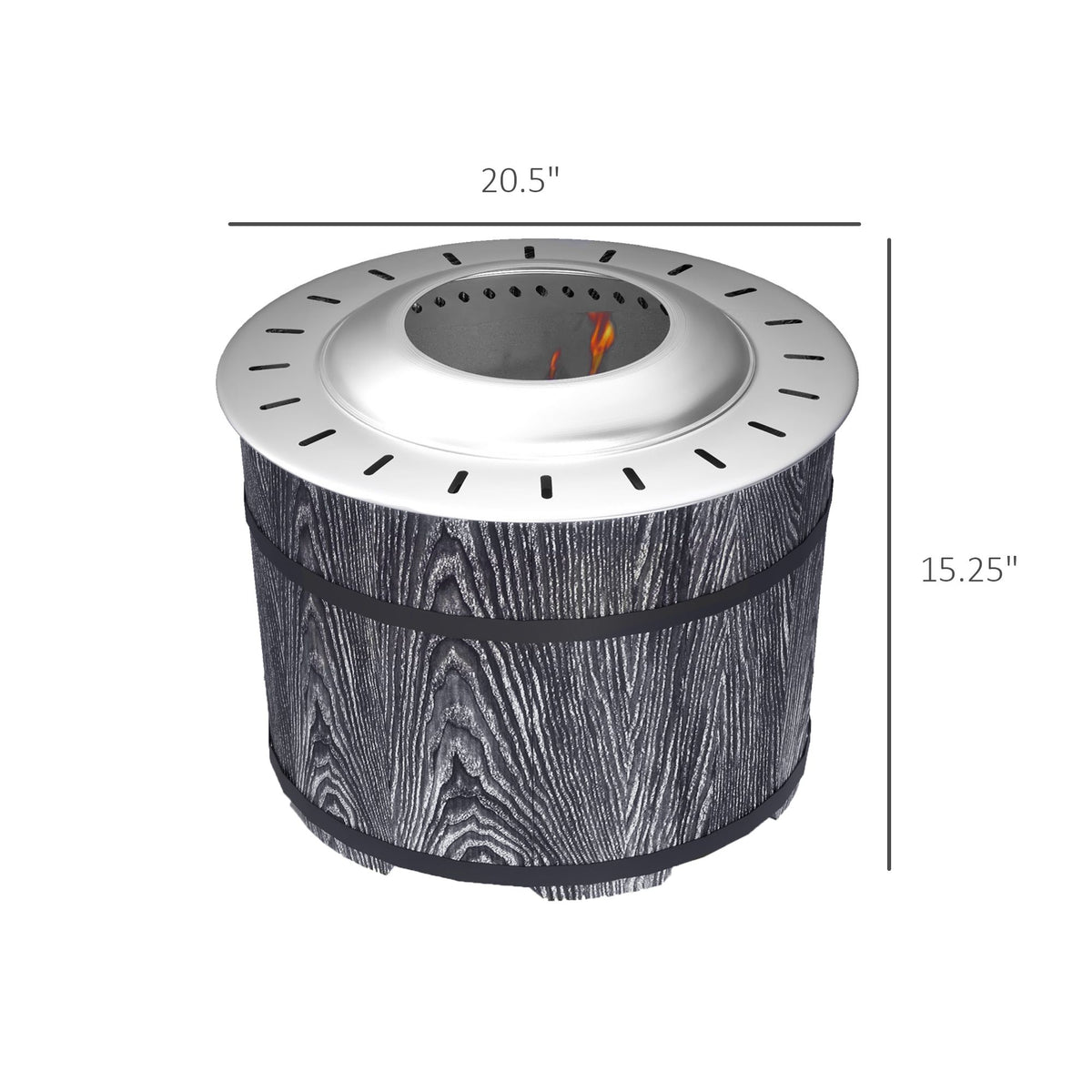 Smokeless Fire Pit Portable