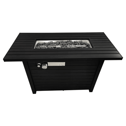 25" H x 42" W Steel Outdoor Fire Pit