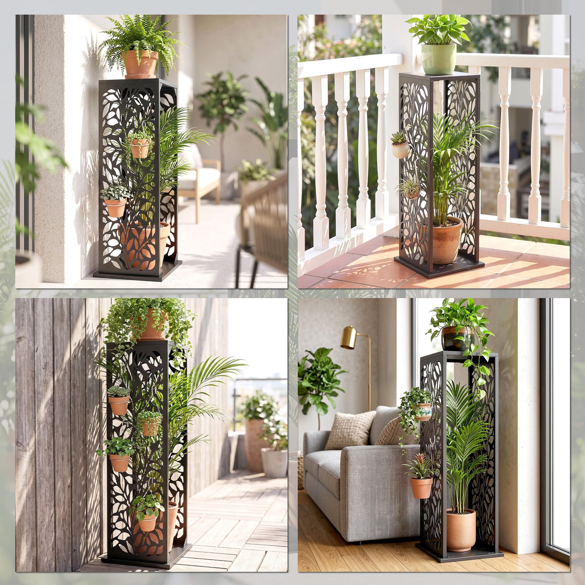 15 Inch Firewood Rack Outdoor Indoor