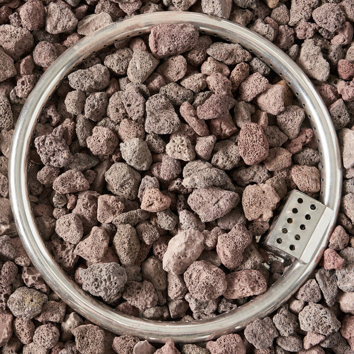 32" Patio 40,000 BTU Round Iron Propane Fire Pit