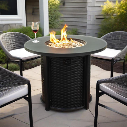 32" Propane Gas Fire Pit Table