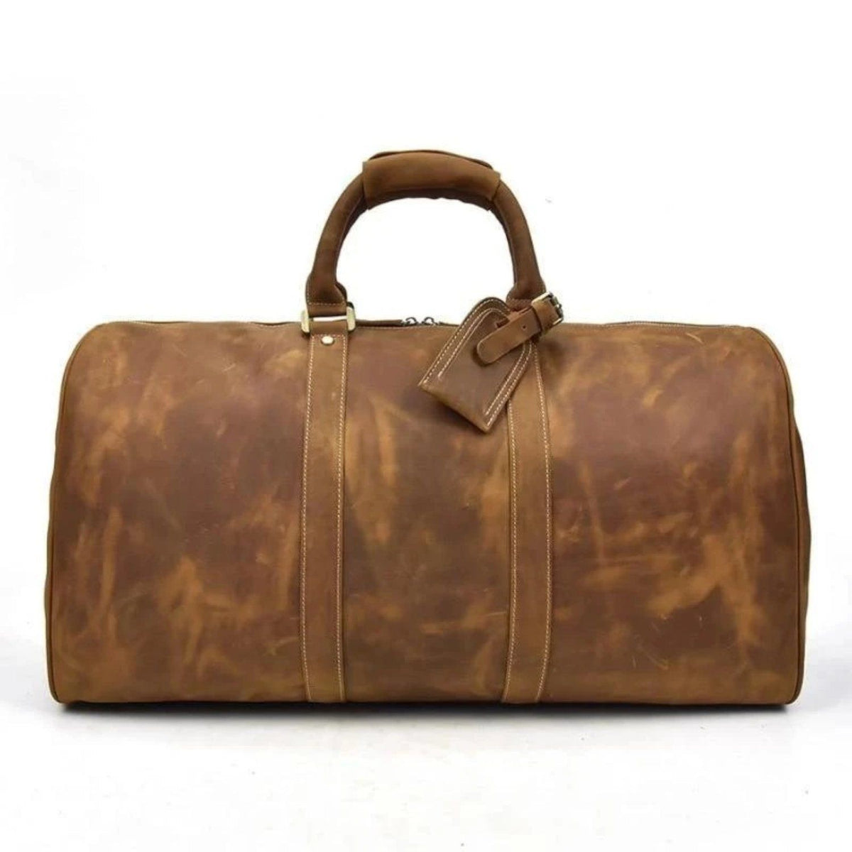 The Bjarke Weekender — Handcrafted Leather Duffle Bag
