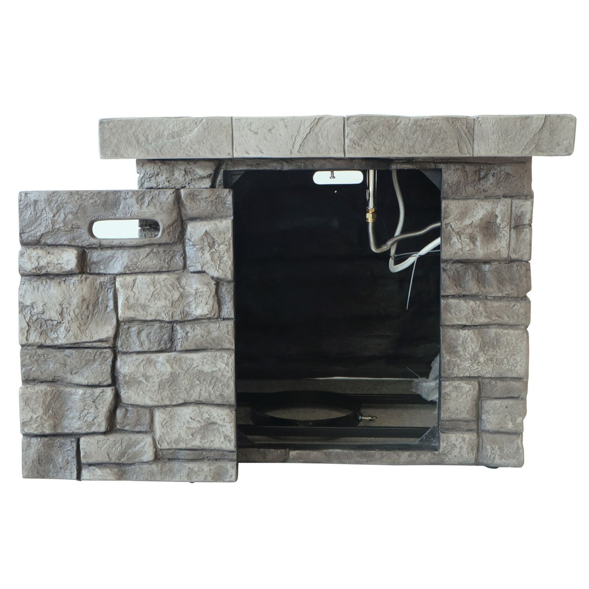 30" Outdoor Square MgO Propane Fire Pit