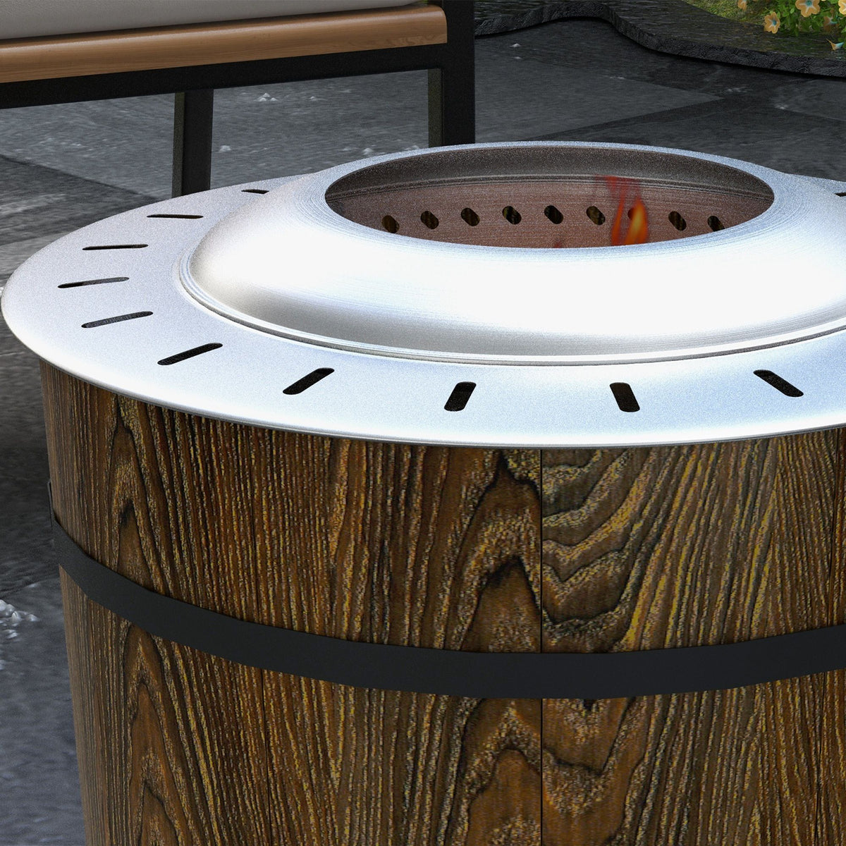 Portable Smokeless Fire Pit