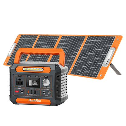 300W Power Station &100W Foldable Solar Panel