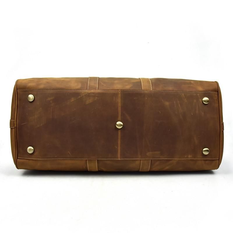 The Bjarke Weekender — Handcrafted Leather Duffle Bag