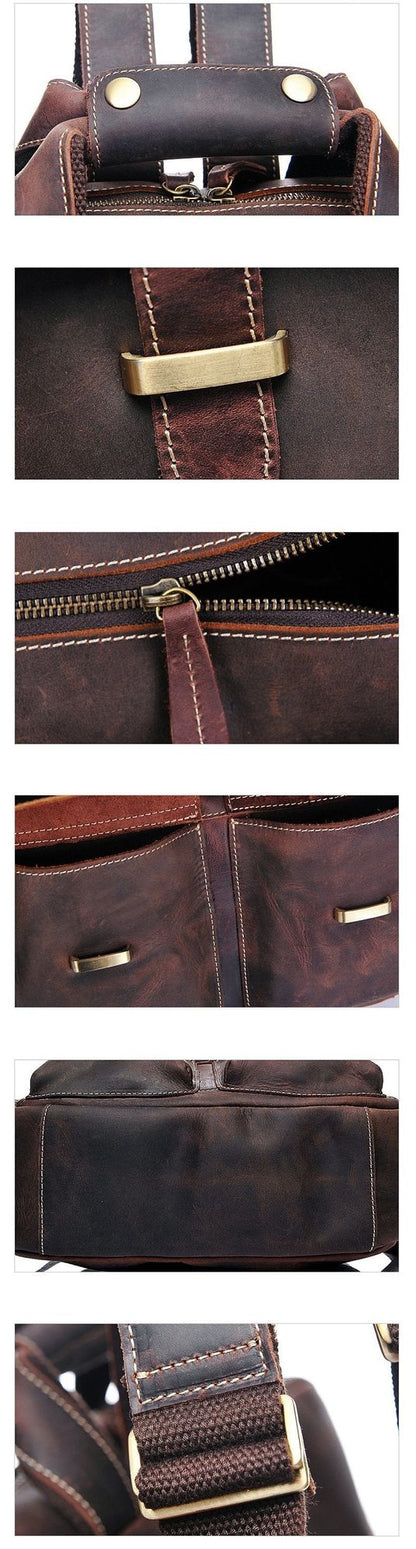 The Shelby Backpack — Handmade Genuine Leather Backpack