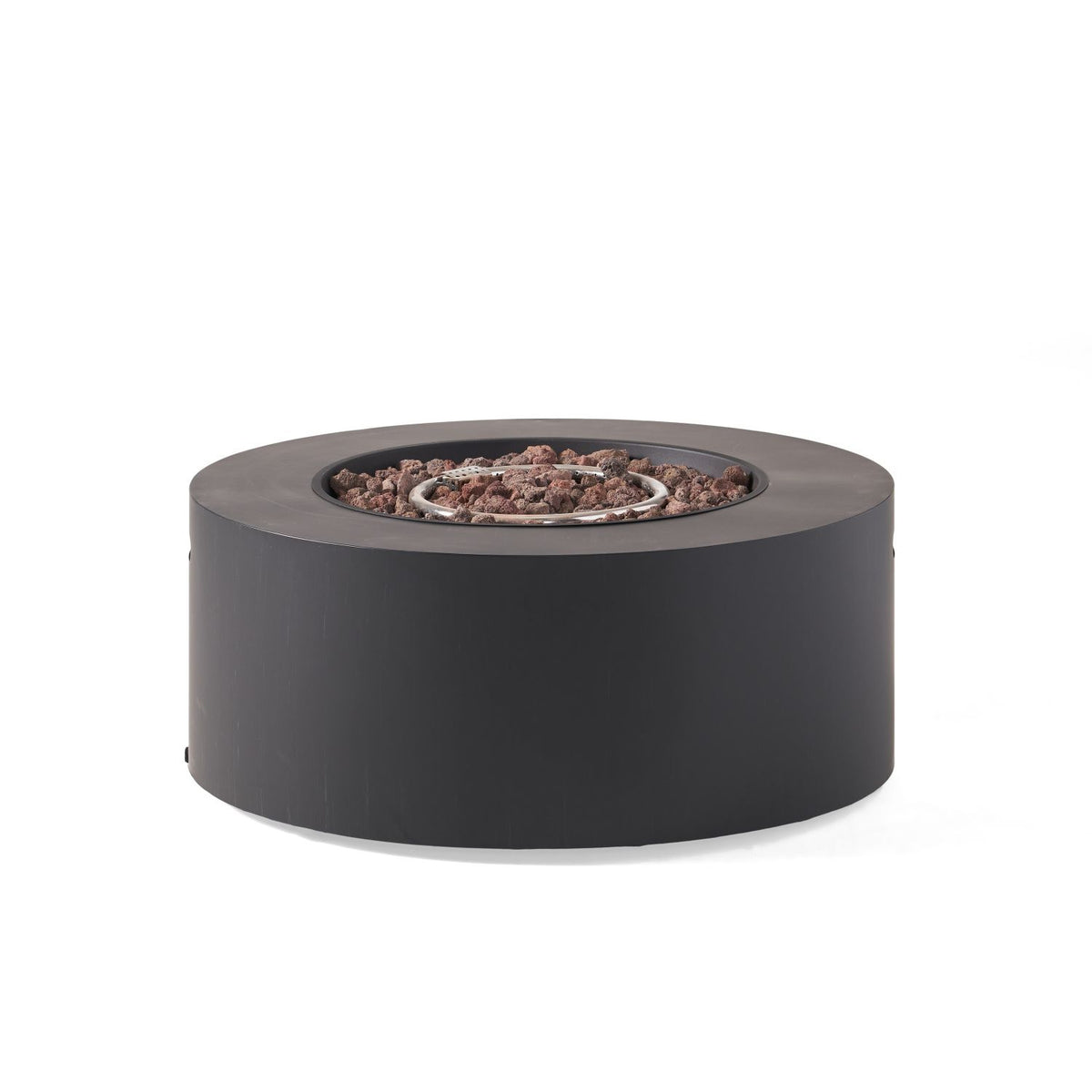 32" Patio 40,000 BTU Round Iron Propane Fire Pit