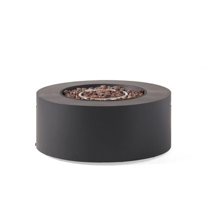 32" Patio 40,000 BTU Round Iron Propane Fire Pit