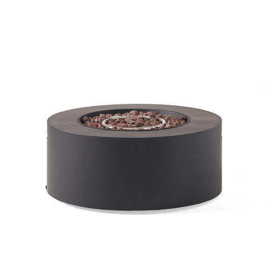 32" Patio 40,000 BTU Round Iron Propane Fire Pit