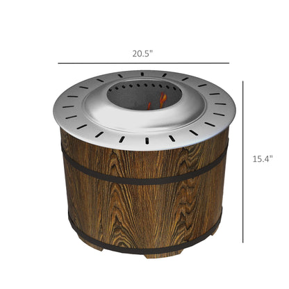 Portable Smokeless Fire Pit