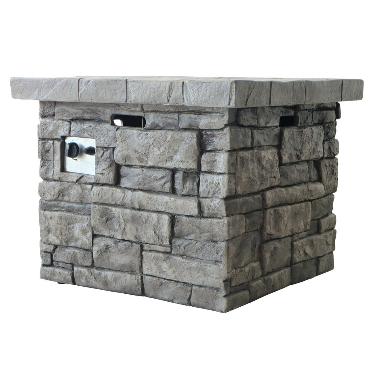 30" Outdoor Square MgO Propane Fire Pit
