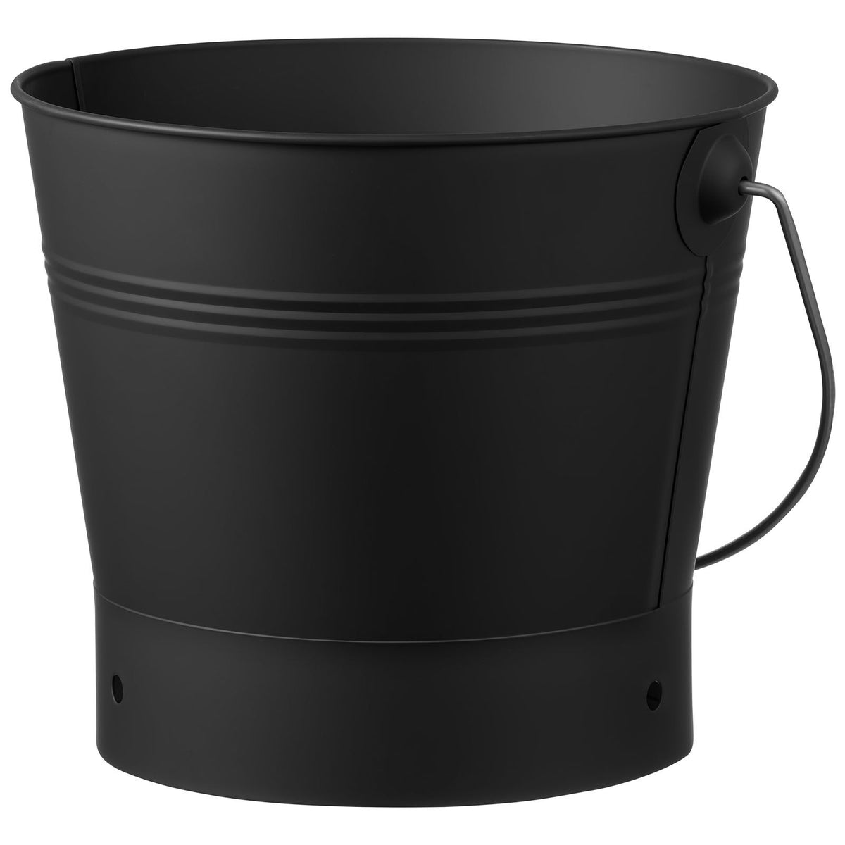 Ash Bucket, 4 PCS with Lid, Shovel, Broom and Gloves