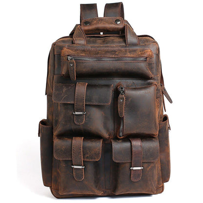 The Shelby Backpack — Handmade Genuine Leather Backpack