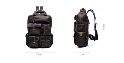 The Shelby Backpack — Handmade Genuine Leather Backpack