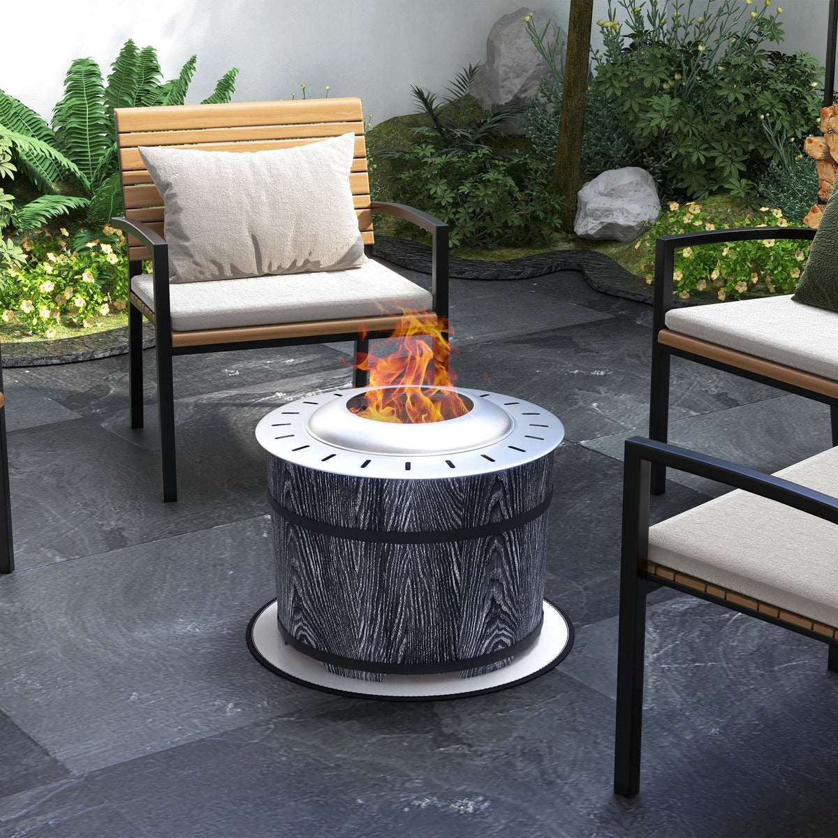 Smokeless Fire Pit Portable