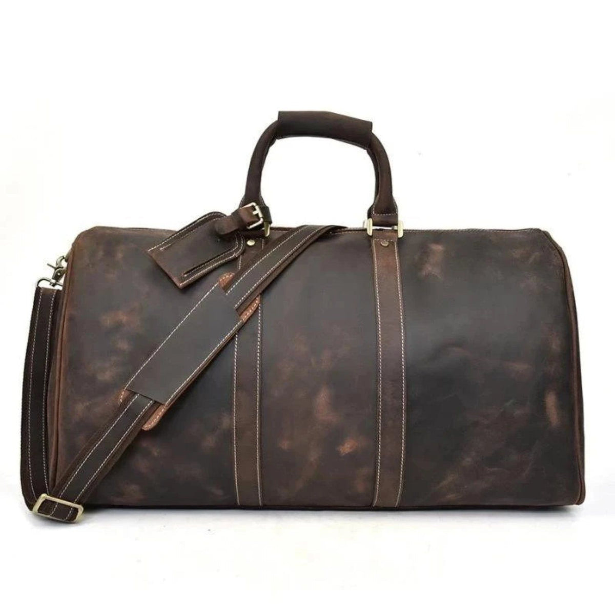 The Bjarke Weekender — Handcrafted Leather Duffle Bag