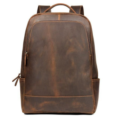 The Vernon Backpack — Genuine Vintage Leather Minimalist Backpack