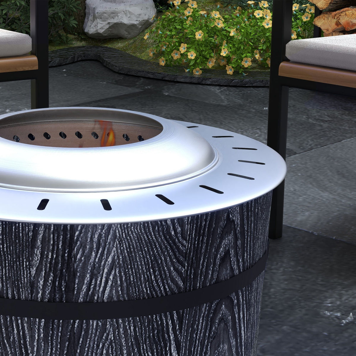 Smokeless Fire Pit Portable