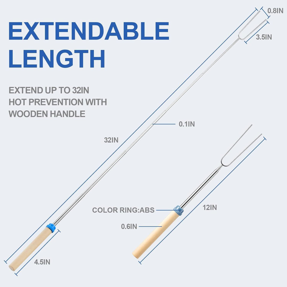 Marshmallow Roasting Sticks Set