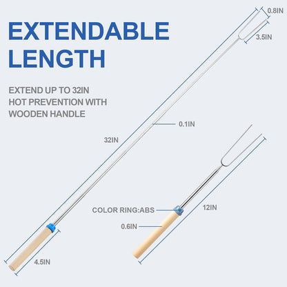 Marshmallow Roasting Sticks Set