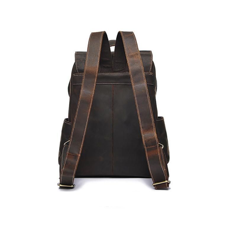 The Helka Backpack — Genuine Vintage Leather Backpack