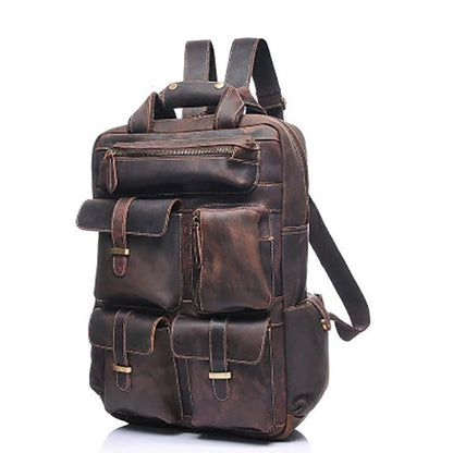 The Shelby Backpack — Handmade Genuine Leather Backpack