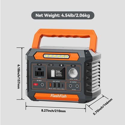 300W Power Station &100W Foldable Solar Panel