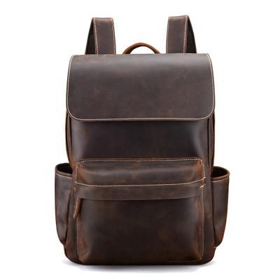 The Helka Backpack — Genuine Vintage Leather Backpack