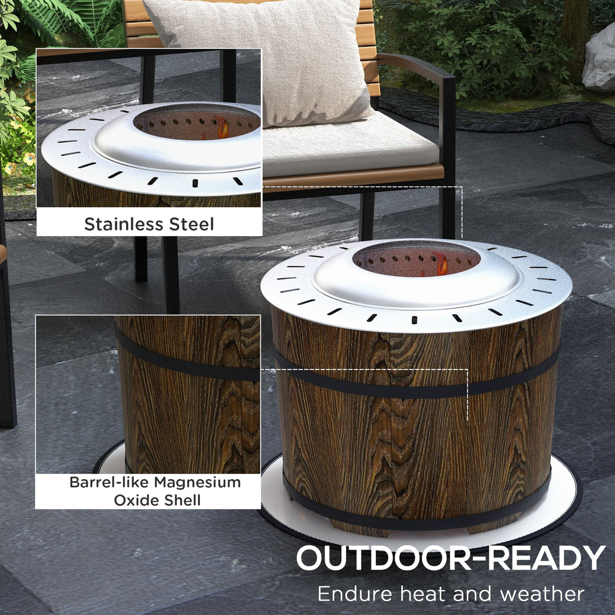 Portable Smokeless Fire Pit